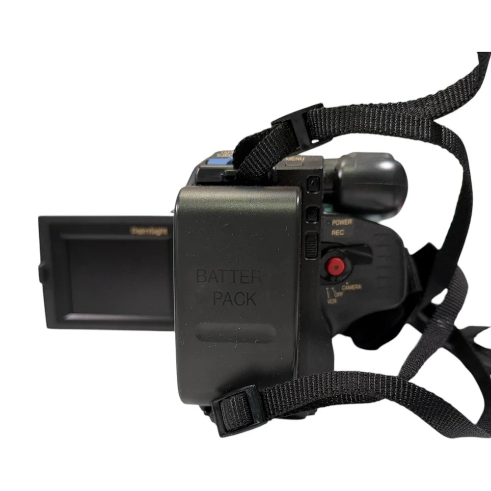 Panasonic Black Palmcorder PV-L658 VHS-C Camcorder Bundle NO CHARGER UNTESTED
